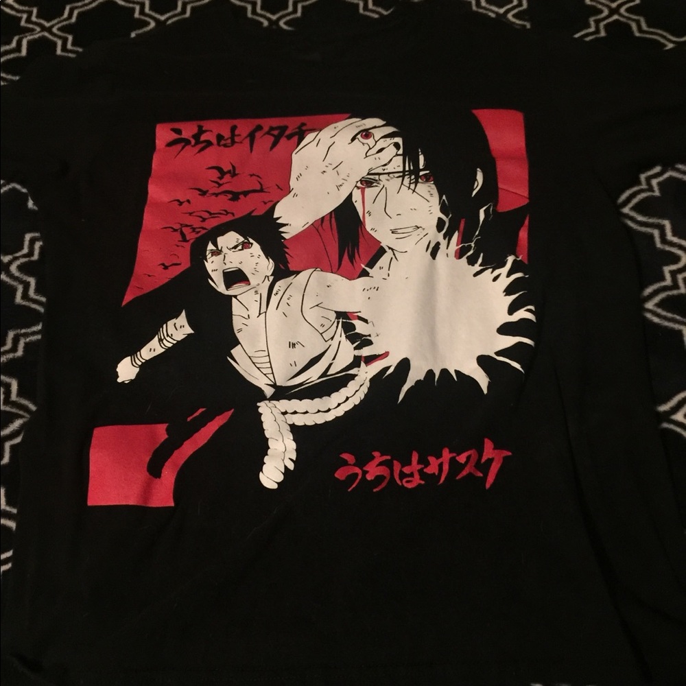 naruto graphic tee